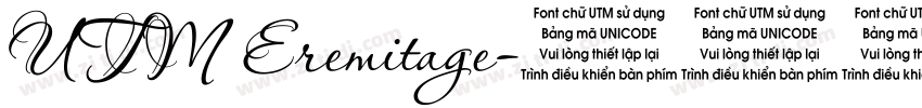 UTM Eremitage字体转换